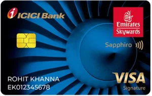 ICICI Bank Sapphiro Credit Card 