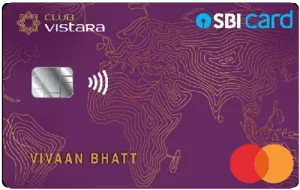 Club Vistara SBI Credit Card