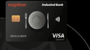 EazyDiner IndusInd Bank Credit Card 