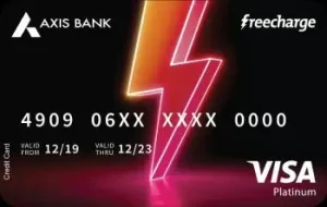 Axis Bank Freecharge Credit Card 